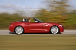 BMW Z4 sDrive35is Paquete Deportivo M Descapotable Karmesinrot Exterior Lateral 2 puertas