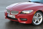BMW Z4 sDrive35is Paquete Deportivo M Descapotable Karmesinrot Exterior Frontal 2 puertas