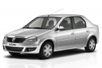 Dacia Logan 1.6 MPI Gama Logan Turismo Gris platino Exterior Frontal-Lateral 4 puertas