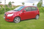 Chevrolet Aveo 1.2 16v GLP LS Turismo Flame red Exterior Lateral 5 puertas