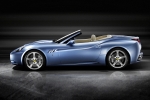 Ferrari California V8 460 CV (2009) Gama California Descapotable Azul Mirabeau Exterior Lateral 2 puertas