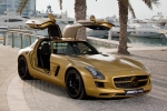 Mercedes-Benz SLS AMG Gama SLS AMG Gama SLS AMG Coup&eacute; AMG Desert Gold Exterior Lateral-Frontal 2 puertas