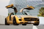 Mercedes-Benz SLS AMG Gama SLS AMG Gama SLS AMG Coup&eacute; AMG Desert Gold Exterior Lateral-Frontal 2 puertas