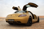 Mercedes-Benz SLS AMG Gama SLS AMG Gama SLS AMG Coup&eacute; AMG Desert Gold Exterior Posterior-Lateral 2 puertas