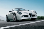 Alfa Romeo 8C Spider 8C Spider Gama 8C Spider Descapotable Blanco Biancospino Exterior Lateral-Frontal 2 puertas