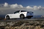 Corvette C6 Convertible 6.2 V8 442 CV Gama C6 Descapotable Artic White Exterior Lateral-Posterior 2 puertas