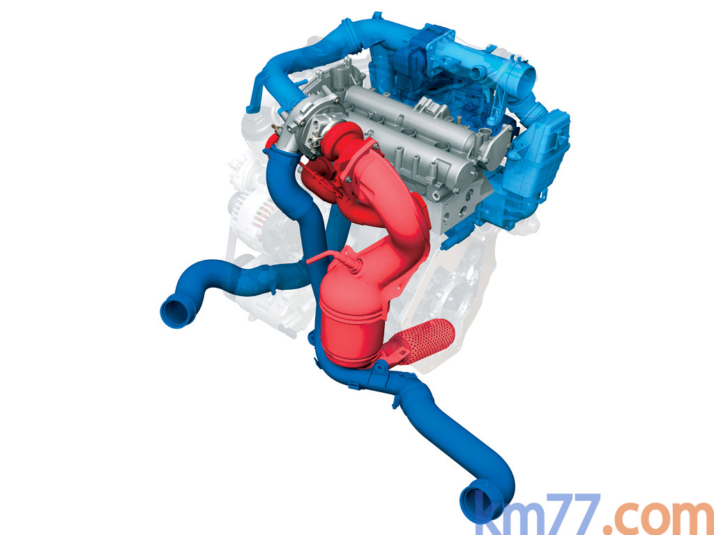 Volkswagen T&eacute;cnica Motor 1.4 TSI Motor 1.4 TSI Turismo T&eacute;cnica Motor 5 puertas