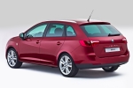 SEAT Ibiza ST 1.6 TDI CR 105 CV DPF Sport Turismo familiar Rojo Dakota Exterior Lateral-Posterior 5 puertas