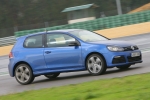 Volkswagen Golf R R Turismo Azul Intenso Metalizado Exterior Lateral 3 puertas