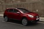 Nissan Qashqai+2 Gama Qashqai+2 Tekna Premium Todo terreno Rojo Fusi&oacute;n Met&aacute;lico Exterior Lateral-Frontal 5 puertas