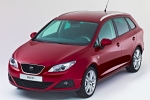 SEAT Ibiza ST 1.6 TDI CR 105 CV DPF Sport Turismo familiar Rojo Dakota Exterior Frontal-Lateral-Cenital 5 puertas