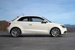 Audi A1 1.6 TDI 105 CV Gama A1 Turismo Blanco Amalfi Exterior Lateral 3 puertas