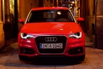 Audi A1 1.4 TFSI 122 CV S line Turismo Rojo Misano Efecto Perla Exterior Frontal 3 puertas
