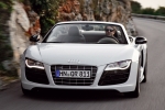 Audi R8 Spyder 5.2 FSI V10 quattro Spyder Descapotable Blanco Ibis Exterior Frontal 2 puertas