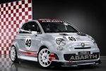 Abarth 500 Assetto Corse Assetto Corse Turismo Gris Pastel Exterior Lateral-Frontal 3 puertas