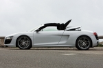 Audi R8 Spyder 5.2 FSI V10 quattro Spyder Descapotable Blanco Ibis Exterior Lateral 2 puertas