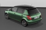 Skoda Fabia RS 1.4 TSI 180 CV DSG 7 vel. RS Turismo Verde Rally Metalizado Exterior Cenital-Lateral-Posterior 5 puertas