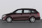 Skoda Fabia Gama Fabia Combi Gama Fabia Combi Turismo familiar Marr&oacute;n Mocca Metalizado Exterior Lateral 5 puertas