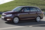 Skoda Fabia 1.2 TSI 85 CV Gama Fabia Combi Turismo familiar Marr&oacute;n Mocca Metalizado Exterior Frontal-Lateral 5 puertas