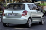 Skoda Fabia 1.2 TSI 105 CV Gama Fabia Turismo Azul Agua Metalizado Exterior Posterior-Lateral 5 puertas