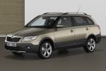 Skoda Fabia Gama Fabia Combi Scout Gama Fabia Combi Scout Turismo familiar Beige Capuccino Metalizado Exterior Frontal-Lateral 5 puertas