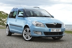 Skoda Roomster Gama Roomster Gama Roomster Monovolumen Azul Agua Metalizado Exterior Lateral-Frontal 5 puertas