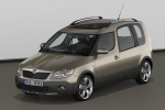 Skoda Roomster Gama Roomster Scout Gama Roomster Scout Monovolumen Beige Capuccino Metalizado Exterior Cenital-Frontal-Lateral 5 puertas