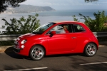 Fiat 500 Gama 500C Gama 500C Descapotable Rojo Perlado Exterior Lateral 2 puertas