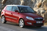 Skoda Fabia Gama Fabia Gama Fabia Turismo Rojo Corrida Exterior Lateral-Frontal 5 puertas