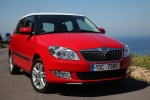 Skoda Fabia Gama Fabia Gama Fabia Turismo Rojo Corrida Exterior Lateral-Frontal 5 puertas