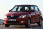 Skoda Fabia Gama Fabia Gama Fabia Turismo Rojo Corrida Exterior Frontal-Lateral 5 puertas