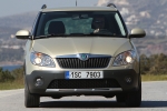 Skoda Fabia Gama Fabia Combi Scout Gama Fabia Combi Scout Turismo familiar Beige Capuccino Metalizado Exterior Frontal 5 puertas