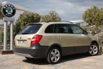 Skoda Fabia Gama Fabia Combi Scout Gama Fabia Combi Scout Turismo familiar Beige Capuccino Metalizado Exterior Posterior-Lateral 5 puertas