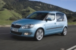 Skoda Roomster Gama Roomster Gama Roomster Monovolumen Azul Agua Metalizado Exterior Frontal-Lateral 5 puertas