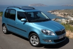 Skoda Roomster Gama Roomster Gama Roomster Monovolumen Azul Agua Metalizado Exterior Frontal-Lateral 5 puertas