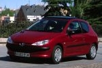 Peugeot 206 1.4 HDi 68 CV Gama 206 Turismo Exterior Frontal-Lateral 3 puertas