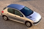 Peugeot 206 Gama 206 Gama 206 Turismo Exterior Cenital-Lateral-Frontal 5 puertas