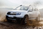 Dacia Duster dCi 110 CV 4x4 Laureate con Pack Look Todo terreno Gris Platino Exterior Frontal-Lateral 5 puertas