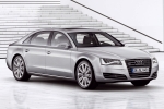 Audi A8 L 3.0 TFSI quattro 290 CV Gama A8 L Turismo Plata Hielo Metalizado Exterior Frontal-Lateral 4 puertas