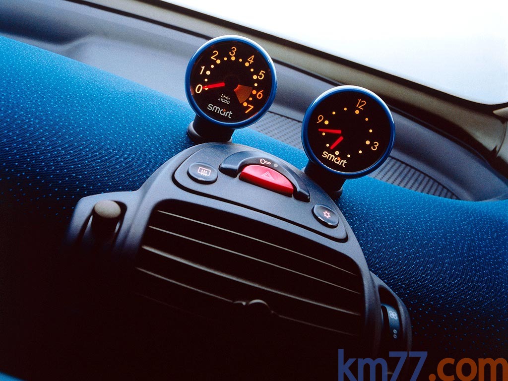 smart city coupé CDI 41 CV Gama Smart City Coupe Turismo Interior Consola Central 3 puertas