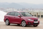 SEAT Ibiza ST 1.6 TDI CR 90 CV DPF Style Turismo familiar Rojo Dakota Exterior Lateral-Frontal 5 puertas