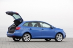 SEAT Ibiza ST 1.6 TDI CR 105 CV DPF Sport Turismo familiar Azul Speed Exterior Posterior-Lateral 5 puertas