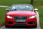 Audi A5 S5 3.0 TFSI 333 CV quattro S tronic S5 Descapotable Rojo Misano Efecto Perla Exterior Frontal 2 puertas