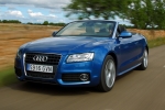 Audi A5 2.7 TDI 190 CV Gama A5 Cabrio Descapotable Azul Sprint Efecto Perla Exterior Frontal-Lateral 2 puertas