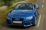 Audi A5 2.7 TDI 190 CV Gama A5 Cabrio Descapotable Azul Sprint Efecto Perla Exterior Frontal-Lateral-Cenital 2 puertas