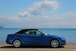 Audi A5 2.7 TDI 190 CV Gama A5 Cabrio Descapotable Azul Sprint Efecto Perla Exterior Lateral 2 puertas