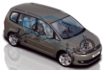 Volkswagen Touran Gama Touran Gama Touran Monovolumen T&eacute;cnica Componente electr&oacute;nico 5 puertas