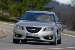 Saab 9-5 2.8T 301 CV XWD Aut. Aero Turismo Plata Astral Exterior Frontal-Lateral 4 puertas