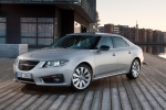 Saab 9-5 2.8T 301 CV XWD Aut. Aero Turismo Plata Astral Exterior Frontal-Lateral 4 puertas