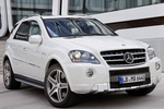 Mercedes-Benz Clase M ML 63 AMG (2010) AMG Todo terreno Blanco Diamante Metalizado Exterior Frontal-Lateral 5 puertas
